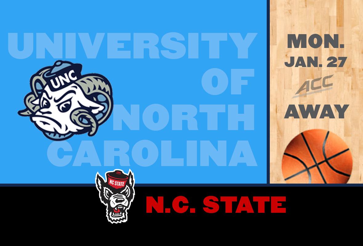 UNC @ NCSU Basketball Game Watch