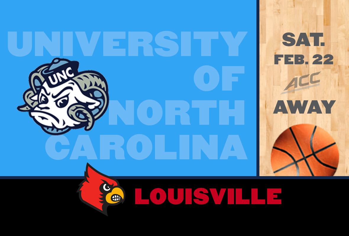 UNC @ Louisville Basketball Game Watch