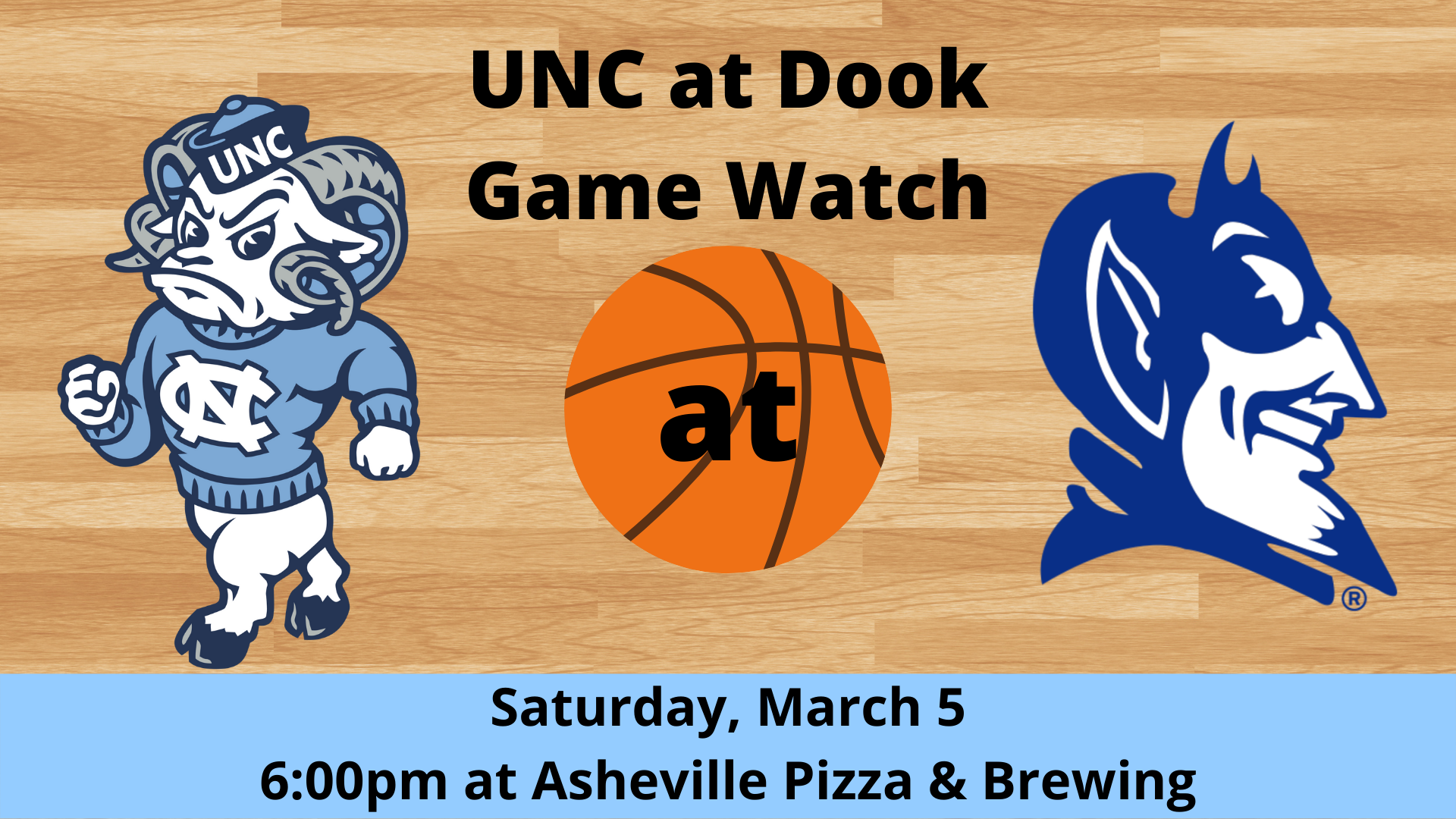 UNC @ Dook Basketball Game Watch